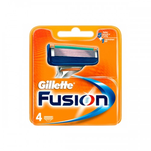 Gillette Fusion náhradné hlavice 4 ks