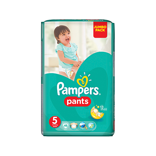 Pampers Pants plienkové nohavičky Junior (5) 48 ks